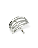 Charlotte Hair Cuff in Silver