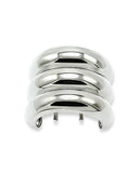 Amelia Hair Cuff in Silver
