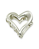 Amora Claw Clip in Silver