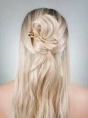 Luna Hair Clip in Gold