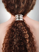 Amelia Hair Cuff in Silver