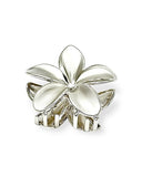 Grande Lily Claw Clip in silver