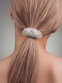 Elira Hair Cuff in Silver