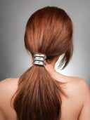 Amelia Hair Cuff in Silver