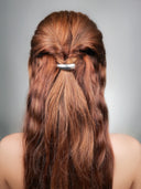 Darya Hair Cuff in Silver