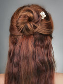 Jasmine French Pin Gold Crystals