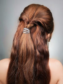 Charlotte Hair Cuff in Silver