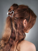 Amora Claw Clip in Silver