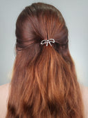 Arabella Hair Cuff in Silver