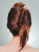 Jasmine French Pin Gold Crystals